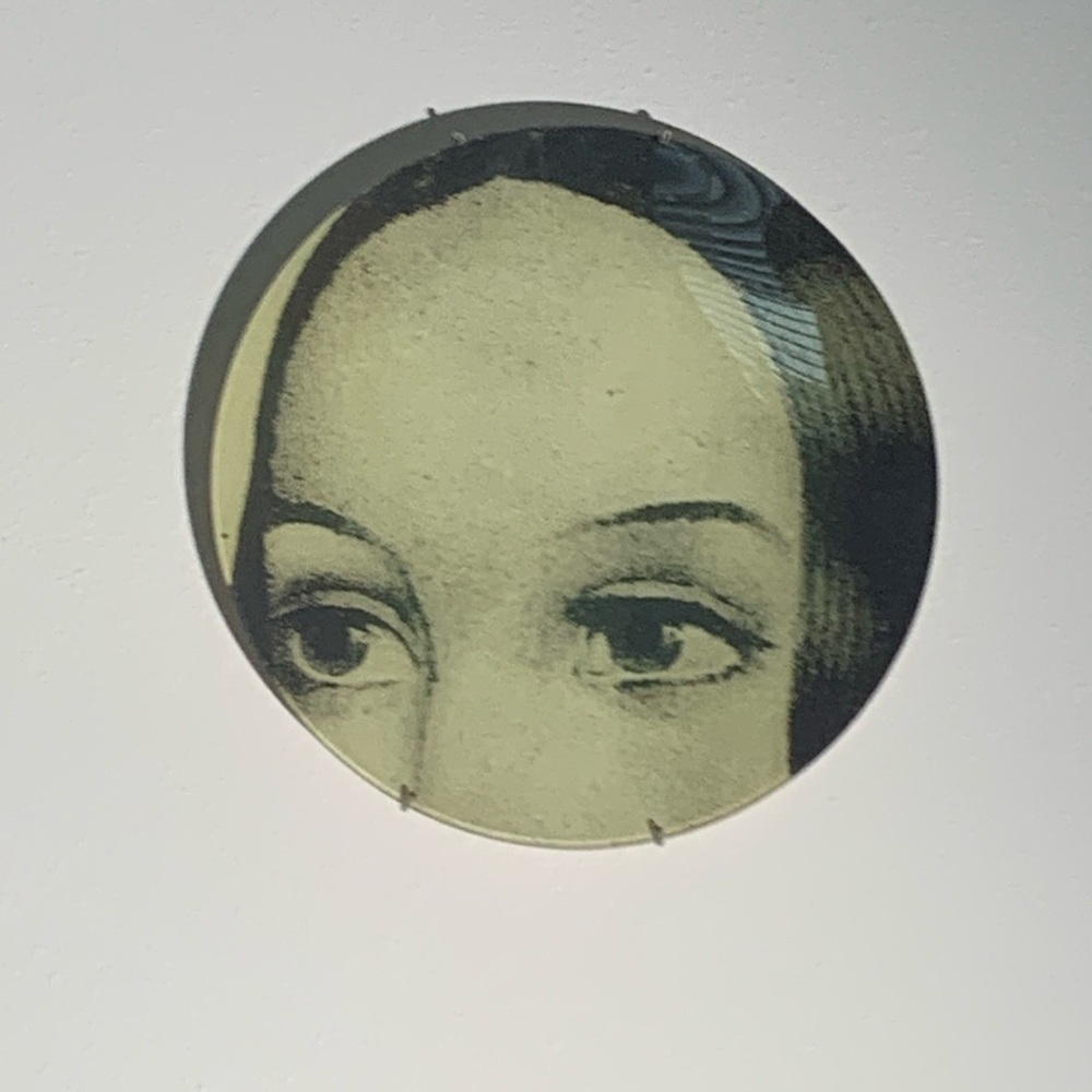 Rare Signed John Derrian Decoupaged Decorative Plate for Hanging